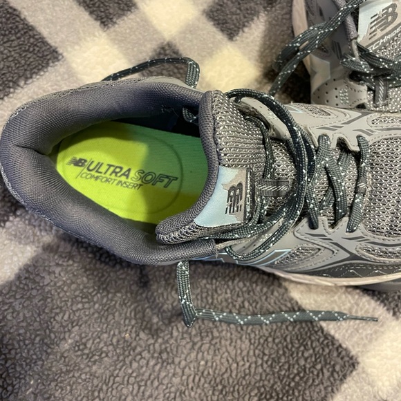 Ladies New Balance 510 V3 shoes. Used, size 9.5, color is gray Worn very little. - Picture 2 of 8